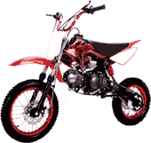 4-stroke dirt bike front