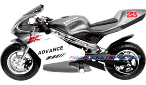 mini bike silver