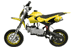 mini dirt bike yellow