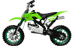 mini dirt bikes green