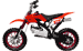 mini dirt bikes red