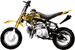 yellow mini dirt bikes