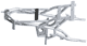 mini bike parts frame