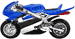 pocket bike blue